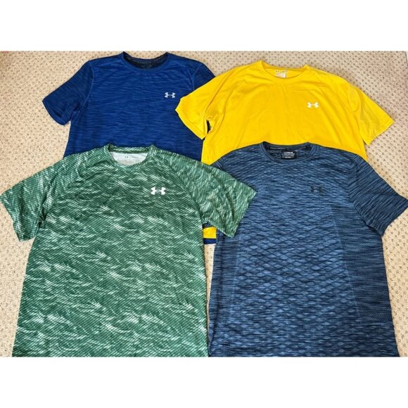 NEW/Once Worn Under Armour Men's XL 4-drifit t-shirts Bundle - Picture 1 of 6